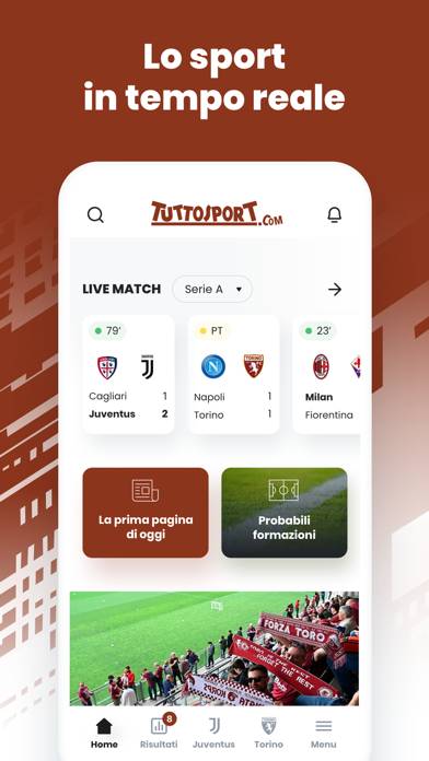 Tuttosport.com Schermata dell'app #1