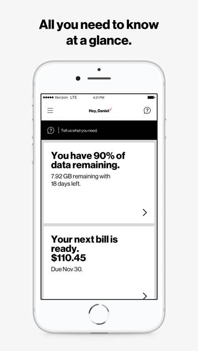 My Verizon App screenshot #1