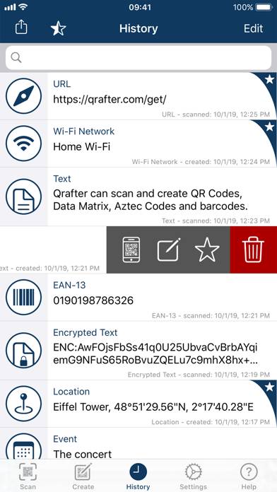 Qrafter: QR Code Reader App screenshot #3