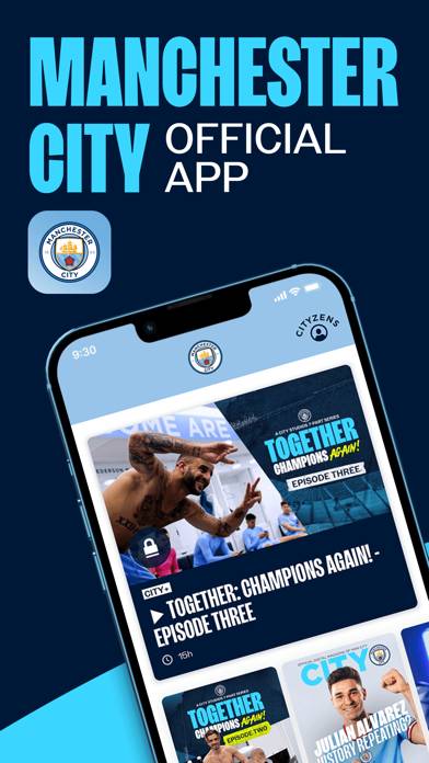 Manchester City Official App Captura de pantalla de la aplicación #1