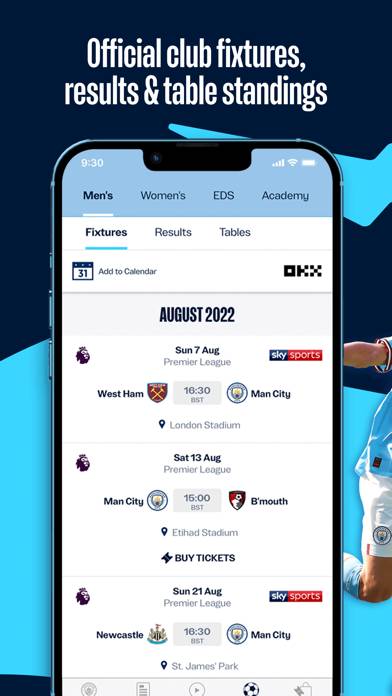 Manchester City Official App App screenshot #6
