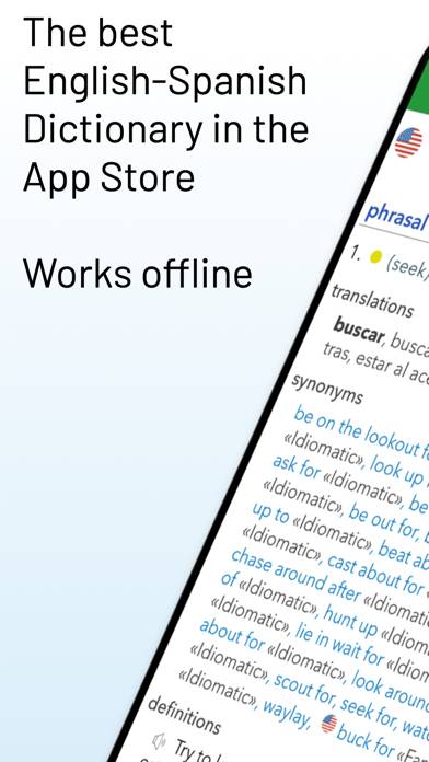 English Spanish Dictionary G. App screenshot #1