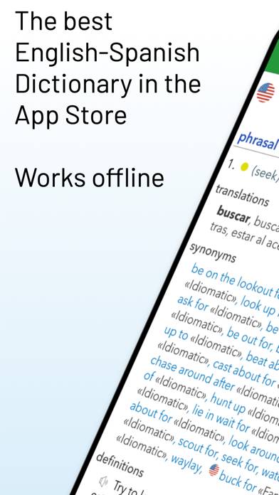 English Spanish Dictionary G. screenshot