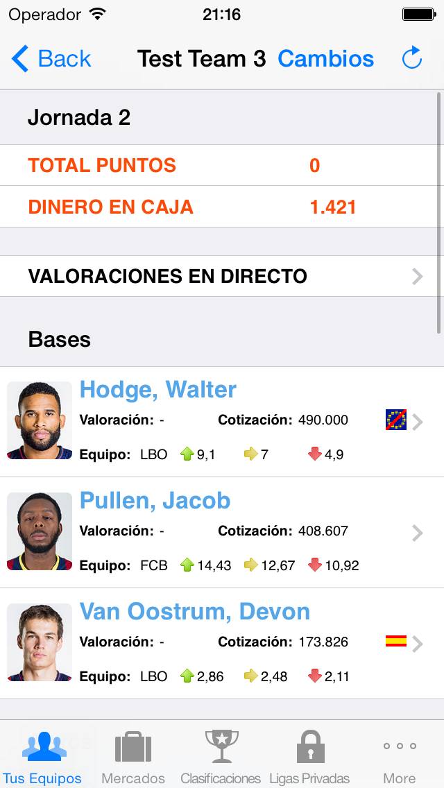 Super Manager Captura de pantalla de la aplicación
