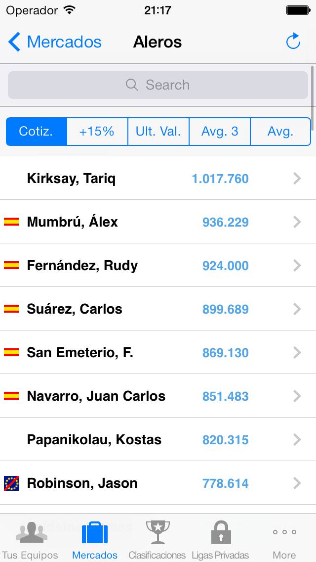 Super Manager Captura de pantalla de la aplicación
