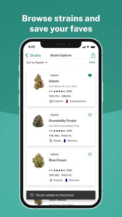 Leafly: Find Weed Near You App screenshot #5