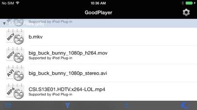 GoodPlayer Captura de pantalla de la aplicación #3