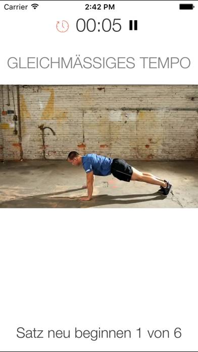 Bodyweight Training von Mark L Captura de pantalla de la aplicación #3