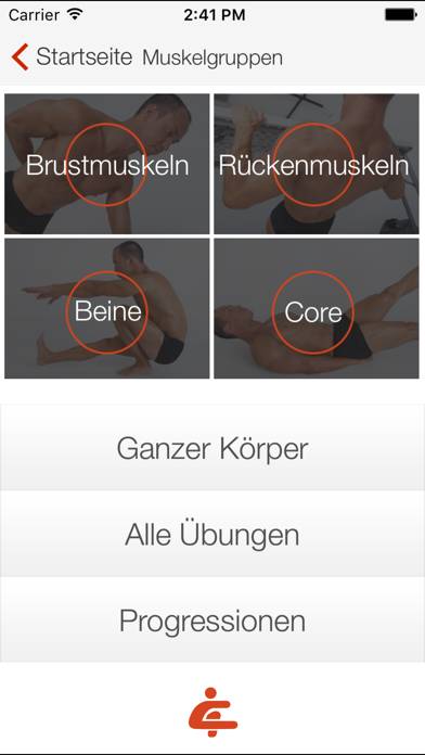 Bodyweight Training von Mark L Schermata dell'app #4