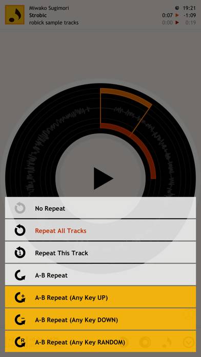 Robick Audio Player App-Screenshot #5