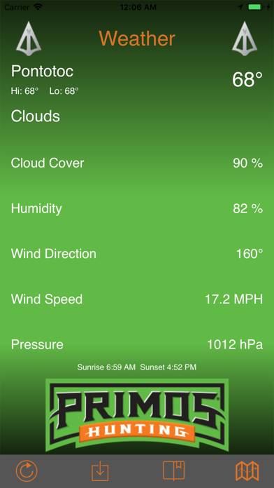 Primos Wind App screenshot