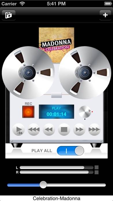 tapeRecorder immagine dello schermo