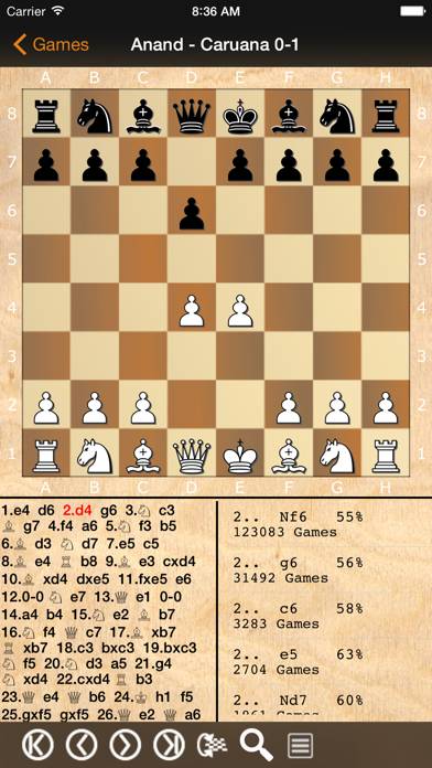 ChessBase Online Captura de pantalla de la aplicación #1