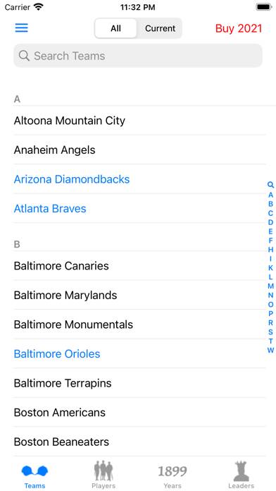 Baseball Stats 2024 Edition App screenshot