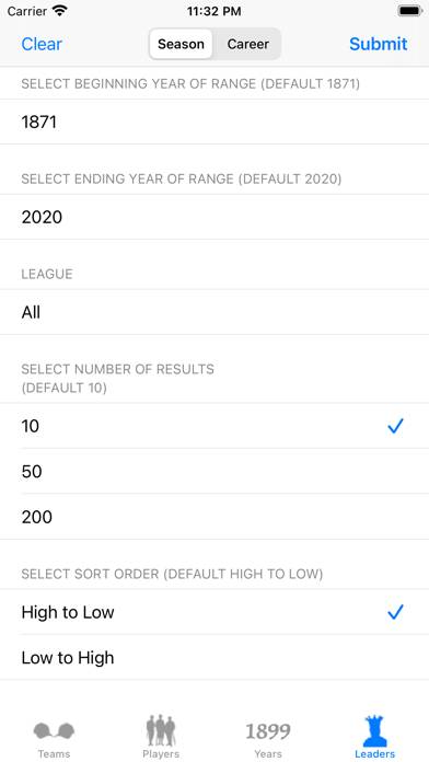 Baseball Stats 2024 Edition App screenshot