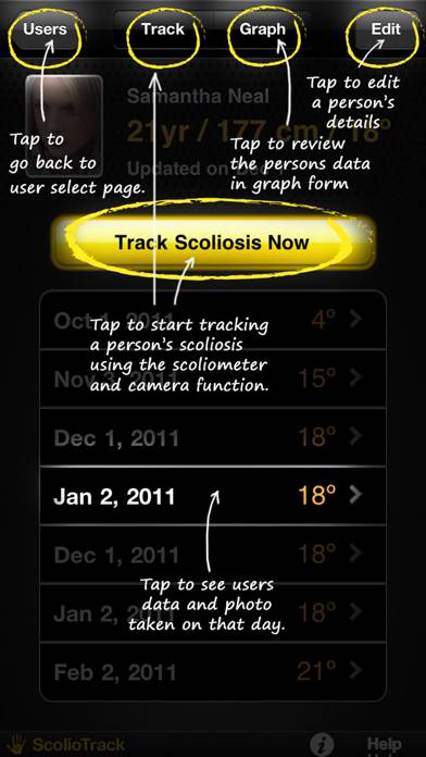 ScolioTrack App preview #2