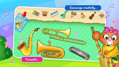 123 Fun MUSIC Games Captura de pantalla de la aplicación #3