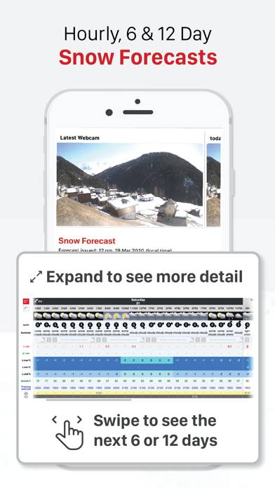 Snow-Forecast.com Скриншот приложения #3