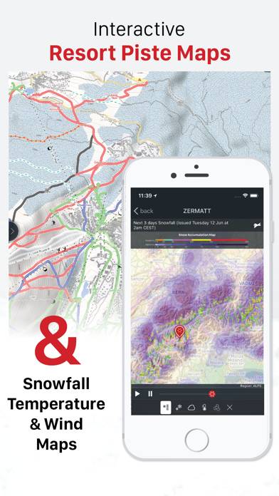 Snow-Forecast.com Captura de pantalla de la aplicación #4