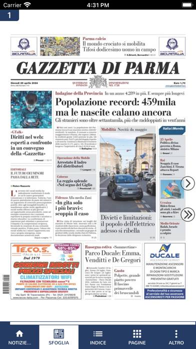 La Gazzetta di Parma App screenshot #4