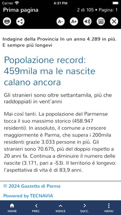 La Gazzetta di Parma Schermata dell'app #5