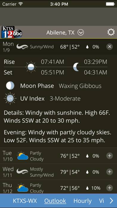 KTXS Weather App screenshot #2