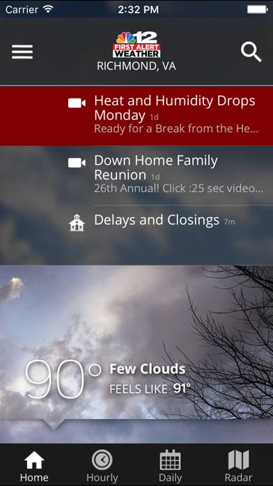 WWBT First Alert Weather App screenshot #1