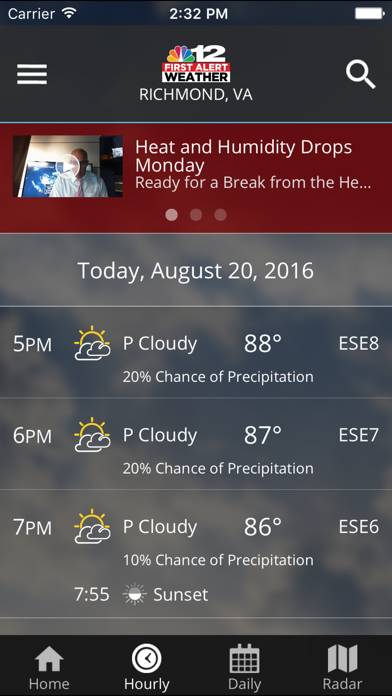 WWBT First Alert Weather App screenshot #2