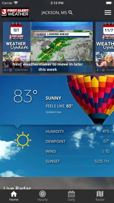 First Alert Weather App screenshot #1