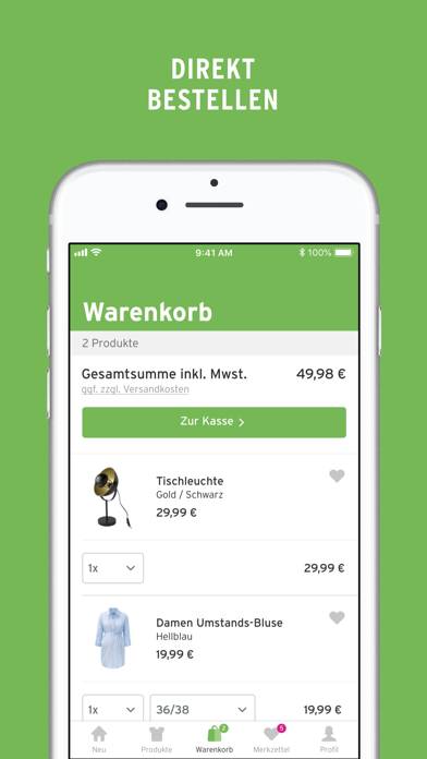 Ernsting's family App-Screenshot