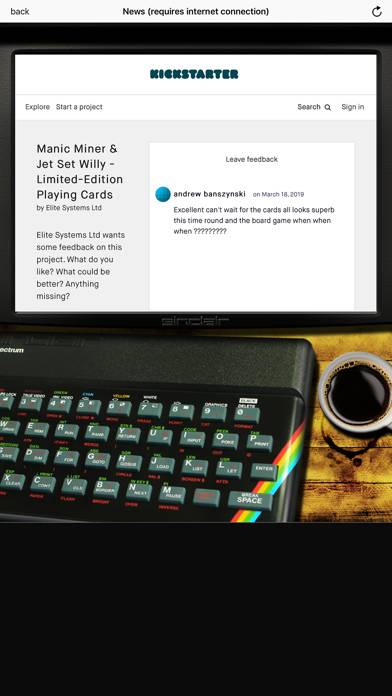 Jet Set Willy: ZX Spectrum HD Capture d'écran de l'application #2