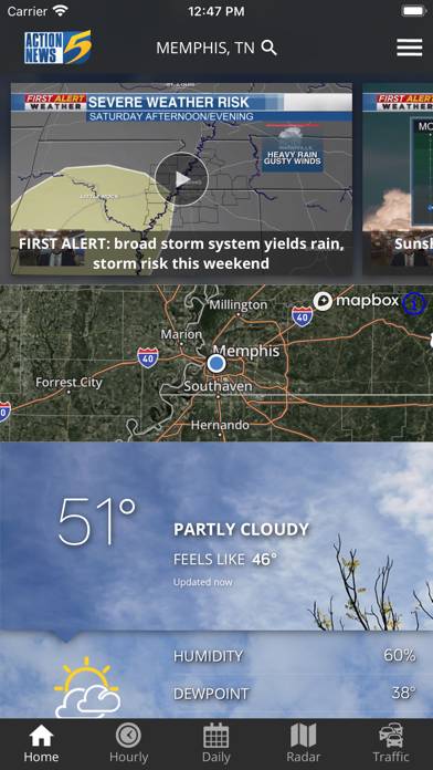 WMC5 First Alert Weather App screenshot #1