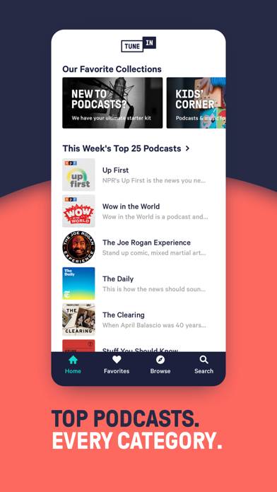 TuneIn Radio: Music & Sports App-Screenshot #3