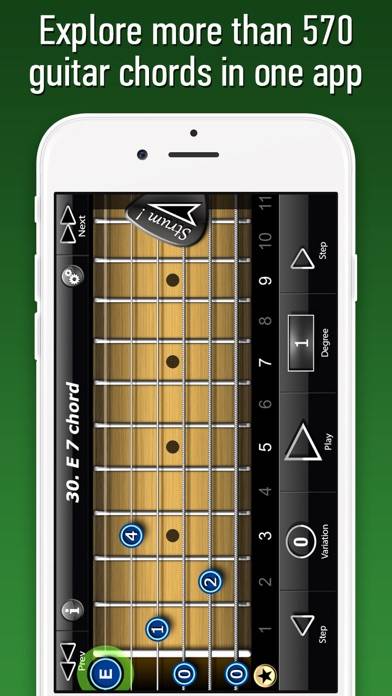 International Guitar Chords Captura de pantalla de la aplicación