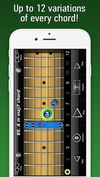 International Guitar Chords Captura de pantalla de la aplicación
