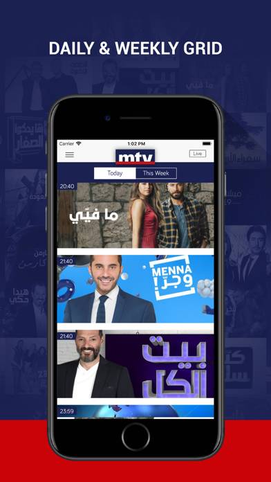Mtv Al Lubnaniya Capture d'écran de l'application #4