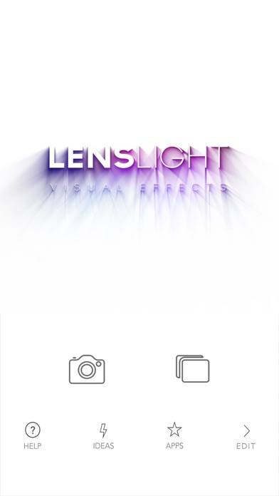 LensLight Visual Effects Captura de pantalla de la aplicación #1