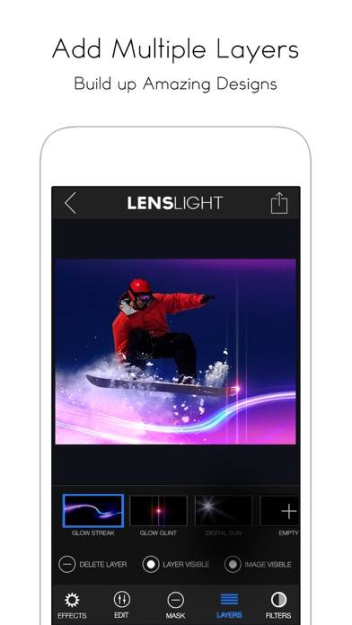 LensLight Visual Effects Captura de pantalla de la aplicación #5