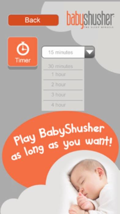 Baby Shusher The Sleep Miracle Captura de pantalla de la aplicación #3