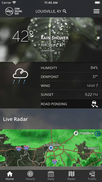 WAVE 3 Louisville Weather App screenshot #1