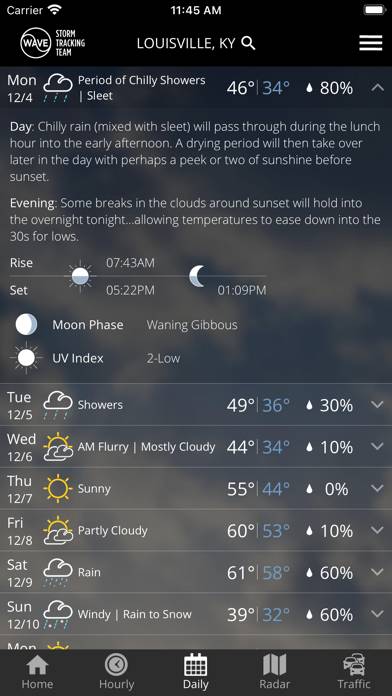 WAVE 3 Louisville Weather App screenshot #3
