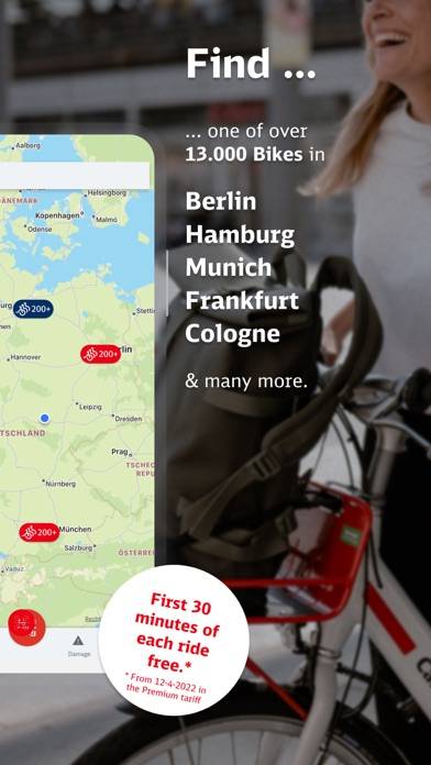 Call a Bike App screenshot