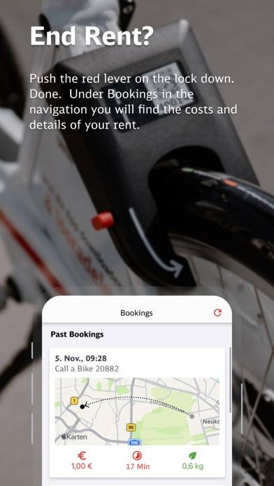 Call a Bike App screenshot #5