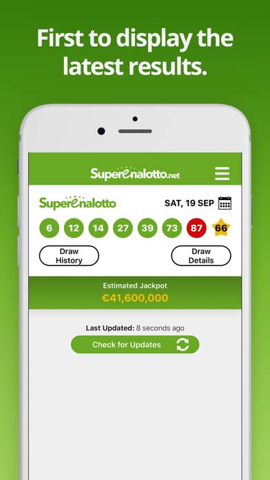 SuperEnalotto App screenshot #1