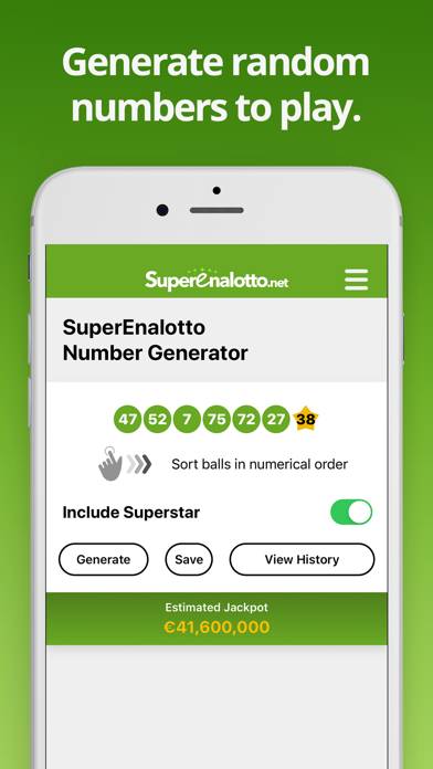 SuperEnalotto App screenshot #4