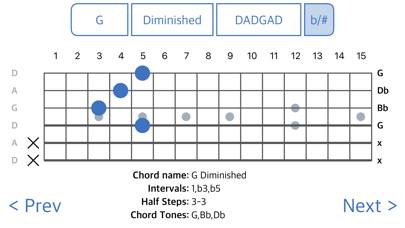 ChordFinder For Guitar screenshot