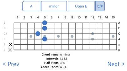 ChordFinder For Guitar App-Screenshot