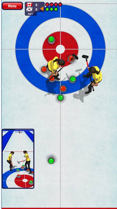 Curling3D HD Schermata dell'app #4