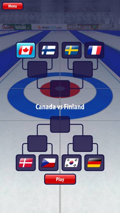 Curling3D HD Schermata dell'app #5