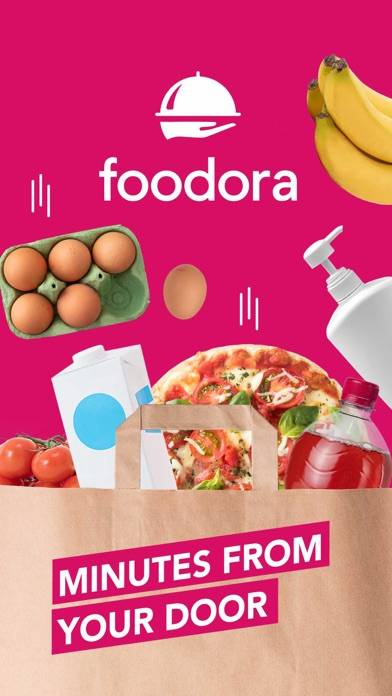 Foodora Sweden App skärmdump #1